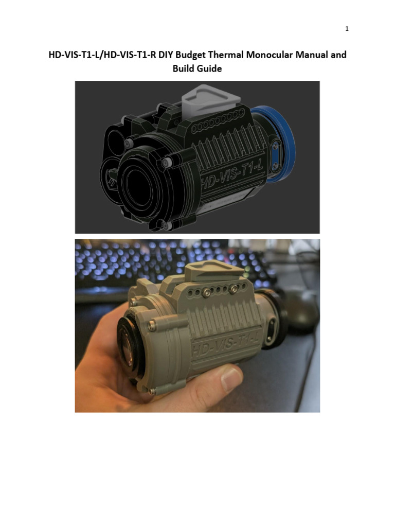 HD-VIS-T1 Documentation | PDF | Soldering | Wire