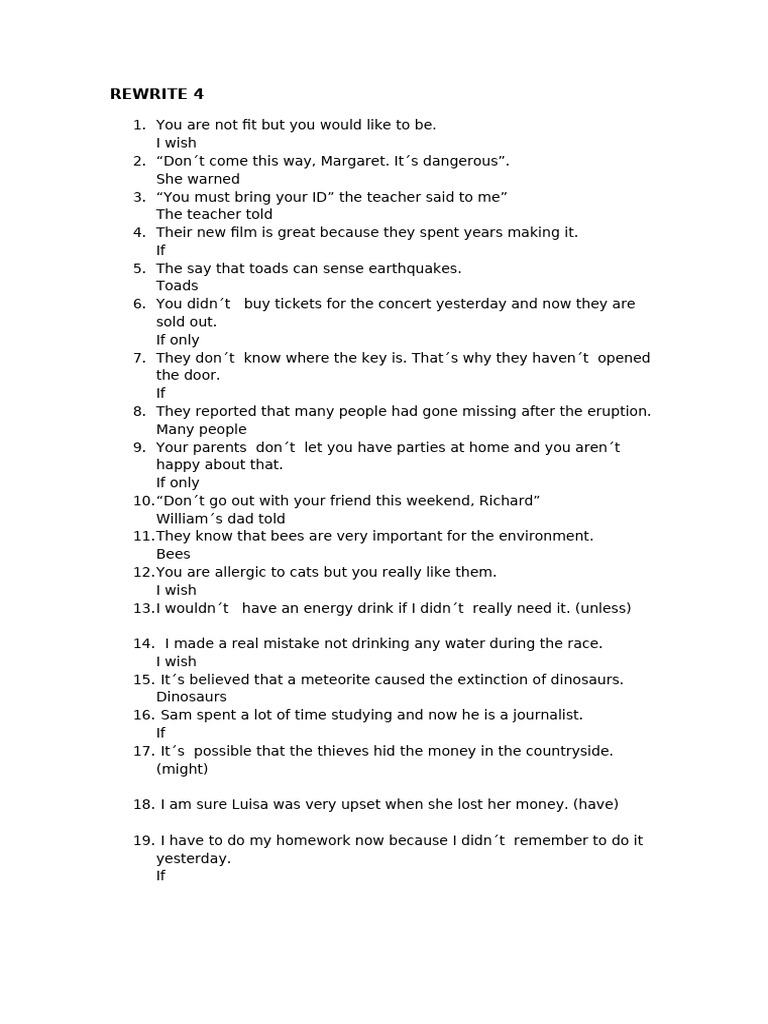Rewrite 4 | PDF
