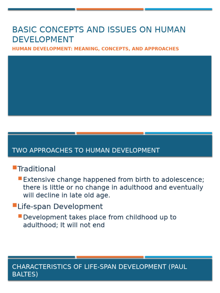 Basic Concepts and Issues On Human Development | PDF | Cognitive ...
