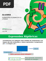 Atividade Linguagem Algébrica 7 Ano | PDF | Matemática