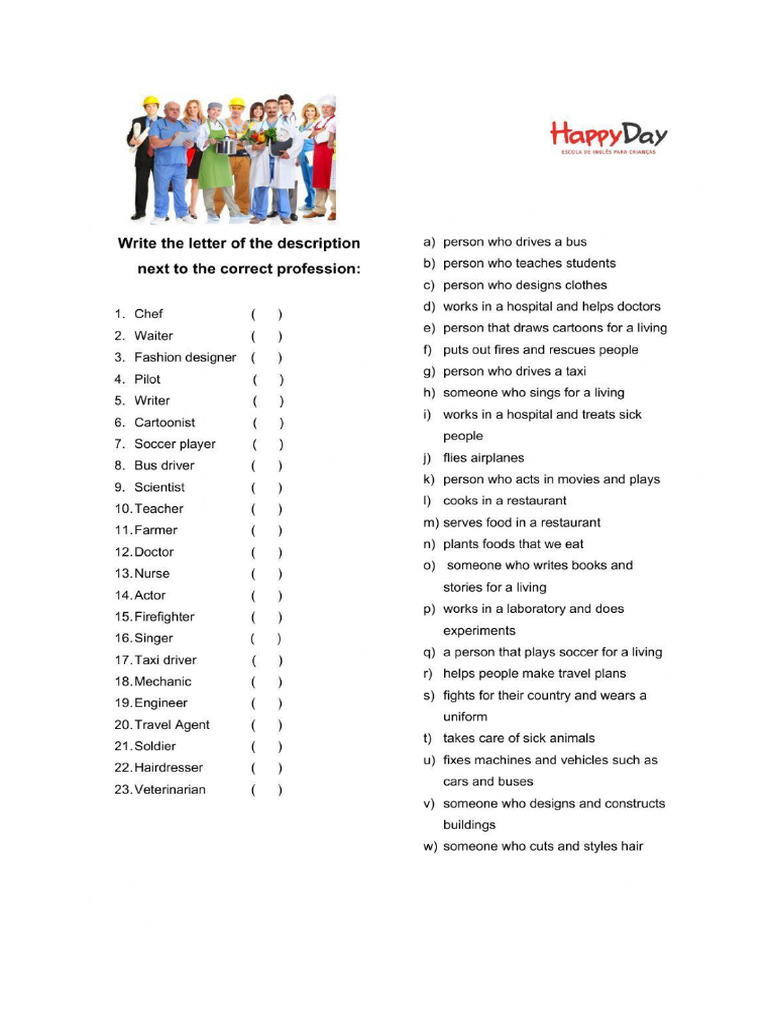 Professions Jobs and Occupations | PDF