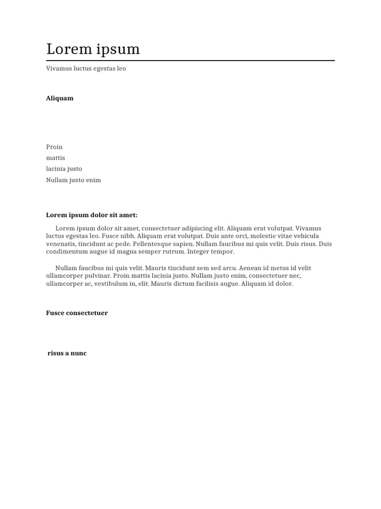 Lorem Ipsum | PDF