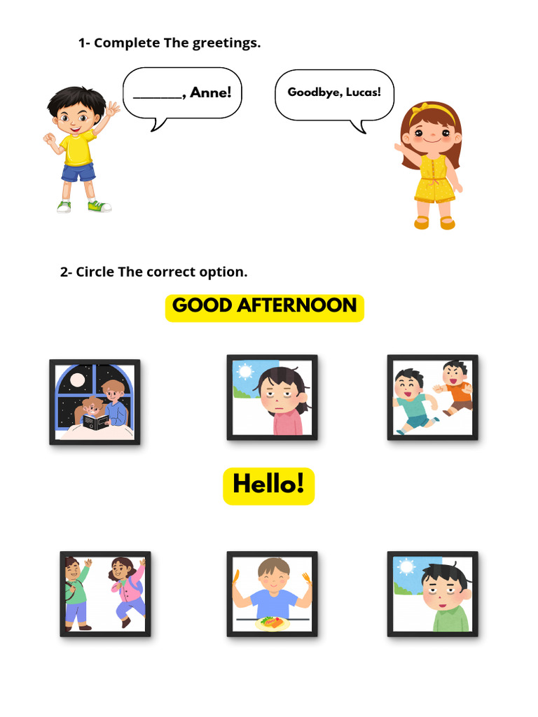 1 - Complete The Greetings. - 20250313 - 183101 - 0000 | PDF