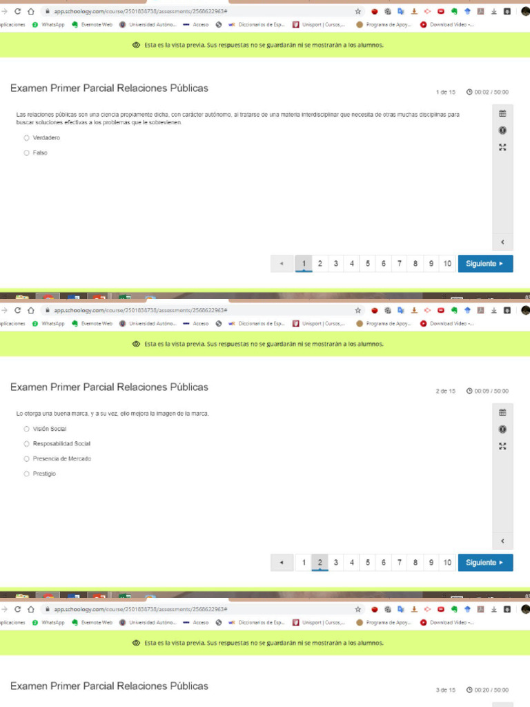 Examen Primer Parcial | PDF
