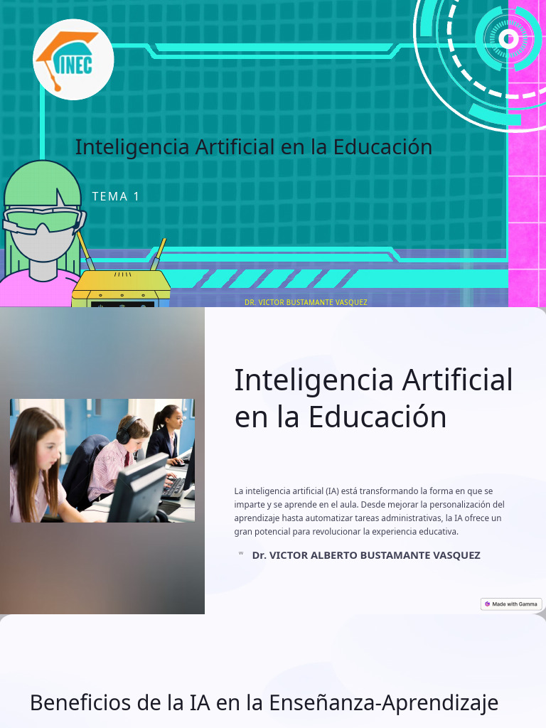 Ia en La Educacion 30 09 | PDF | Inteligencia artificial | Inteligencia ...
