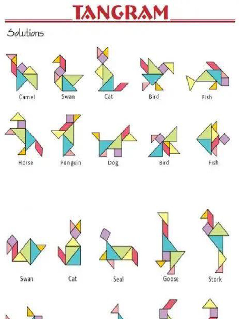 Figuras Tangram | PDF