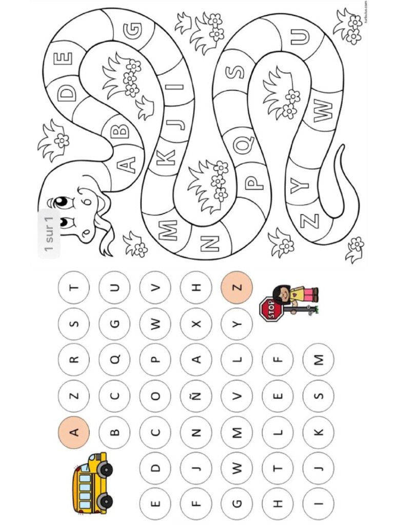 alphabet worksheet | PDF