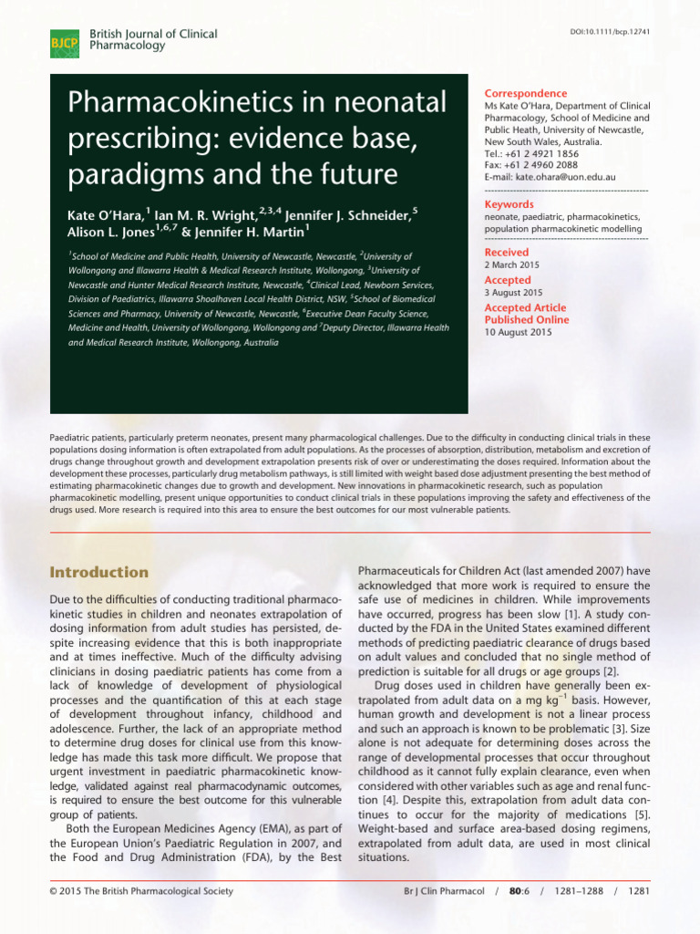 BCP-80-1281 | PDF | Drug Metabolism | Pharmacology