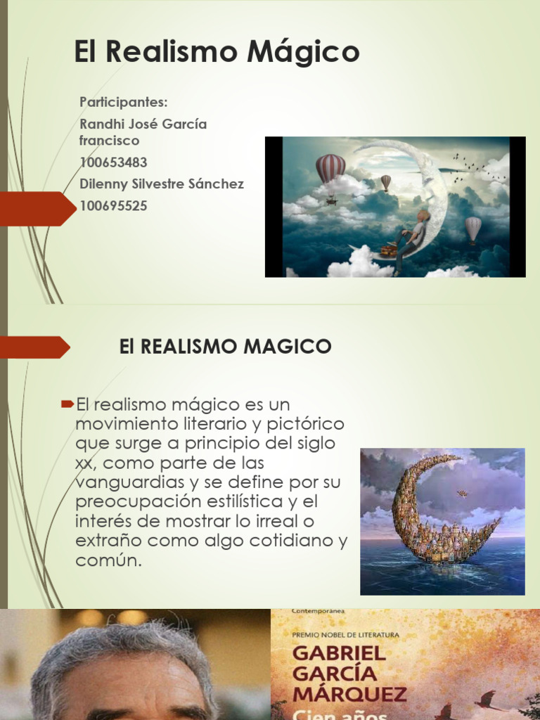 El Realismo Magico | PDF | Literatura latinoamericana | Realismo literario, image size:768x1024