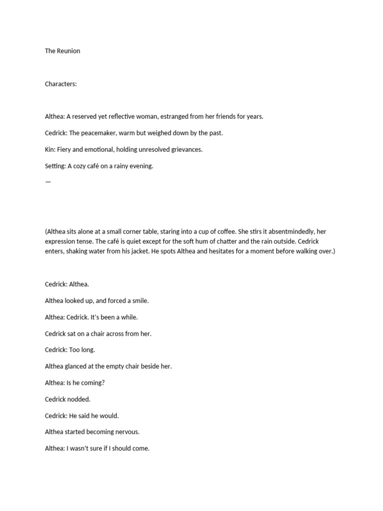 The Reunion | PDF