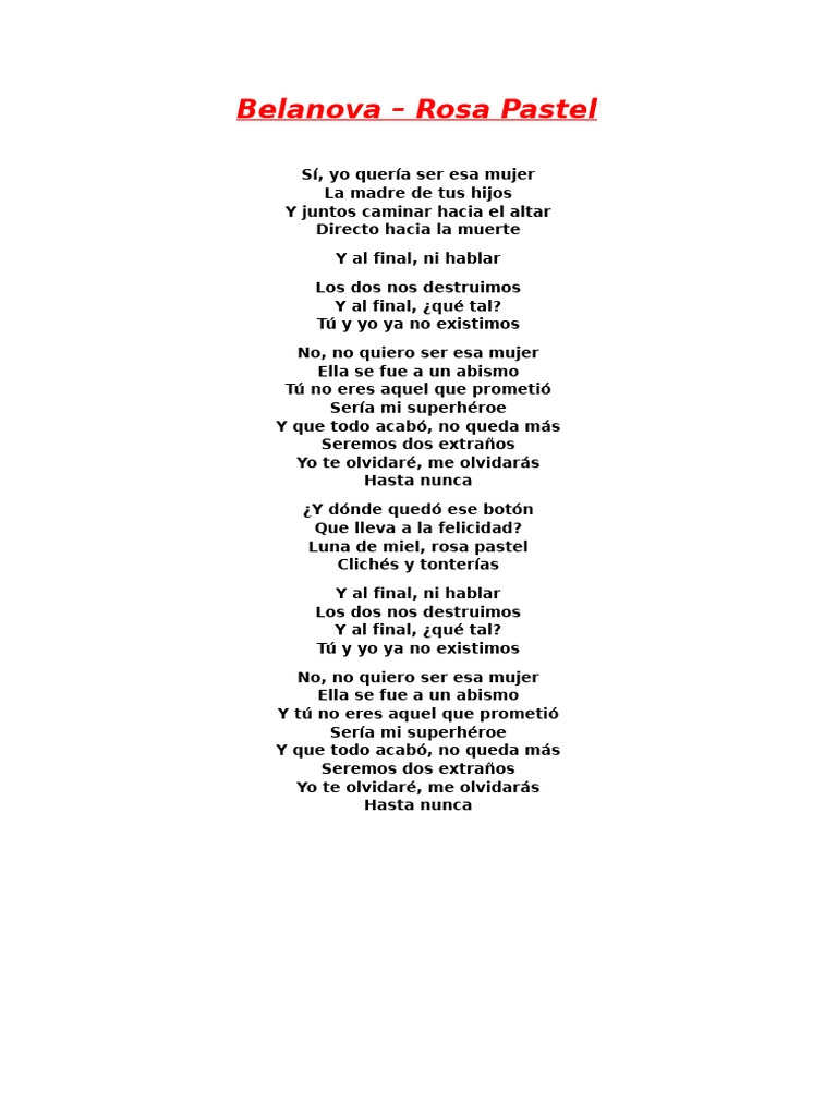 Letra de 
