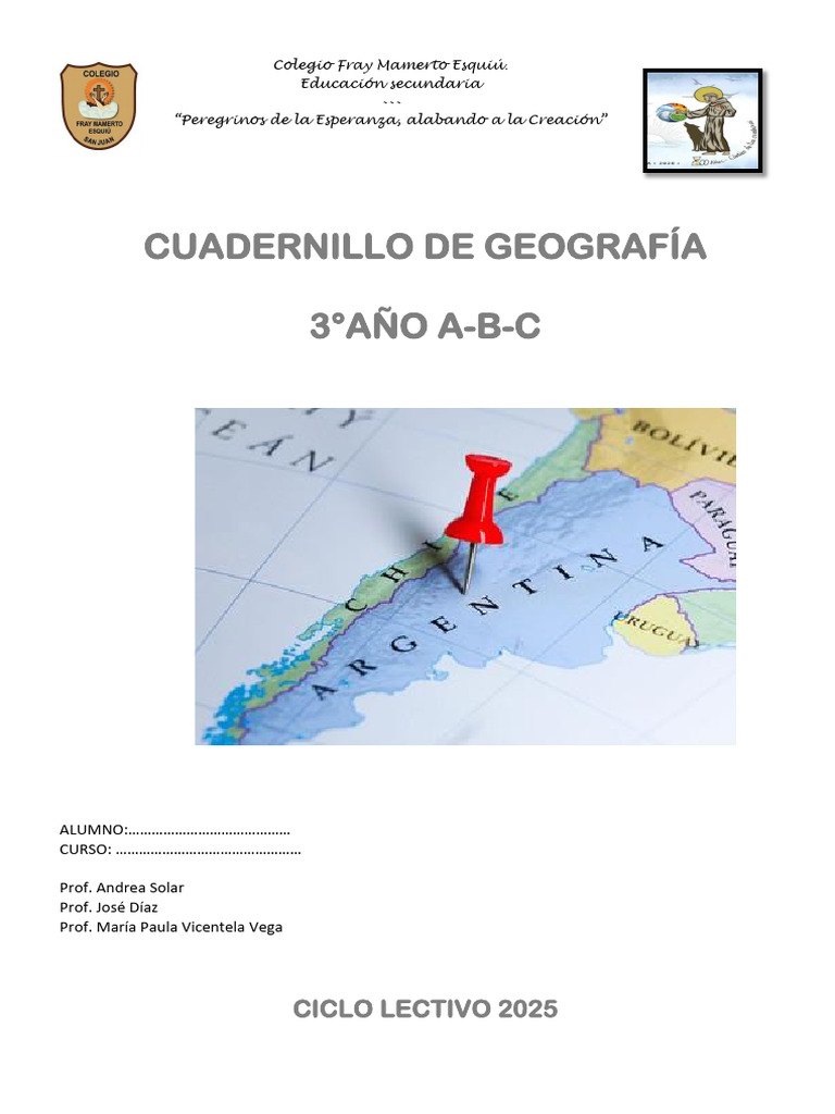Cuadernillo de Geografía 3° Secundaria | PDF | Agricultura | Carne