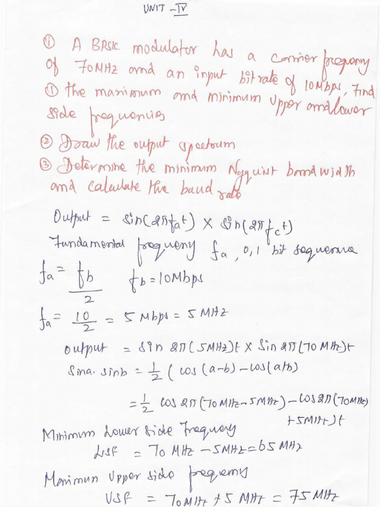 ADC Unit IV Problems | PDF