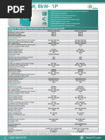 Deye 12kW Hybrid Inverter Datasheet | PDF | Alternating Current ...