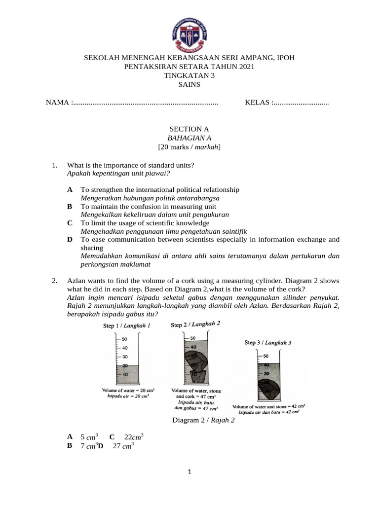 Pat Section A | PDF
