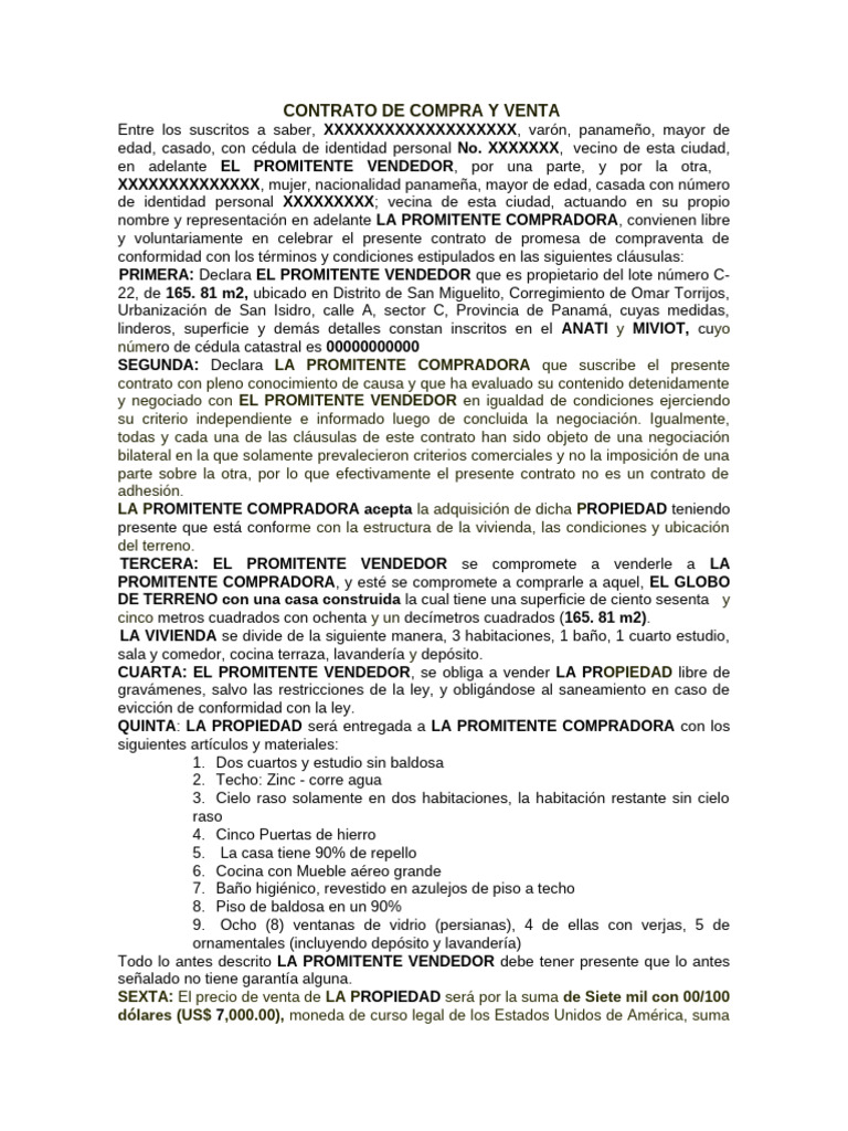 Contrato de Compra y Venta de Propiedad | PDF | Arbitraje | Ley común