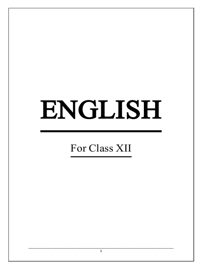 English XII Prose Analysis Guide | PDF | Bertrand Russell | Science