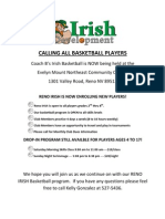 Irish Flyer PDF