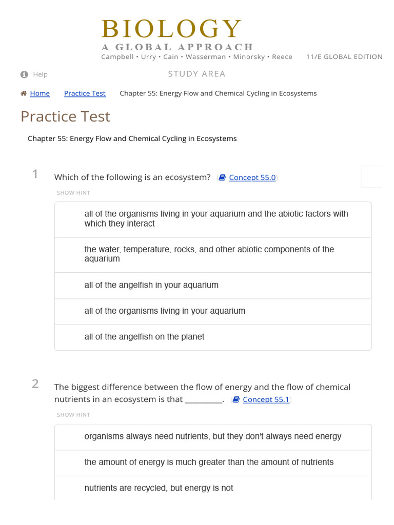Energy And Nutrient Flow In Ecosystems Pdf Ecosystem Food Web