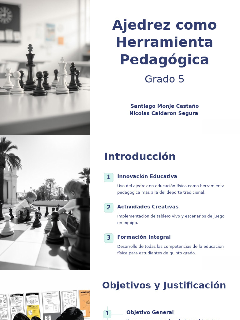 Ajedrez Como Herramienta Pedagogica | PDF | Ajedrez | Comunicación