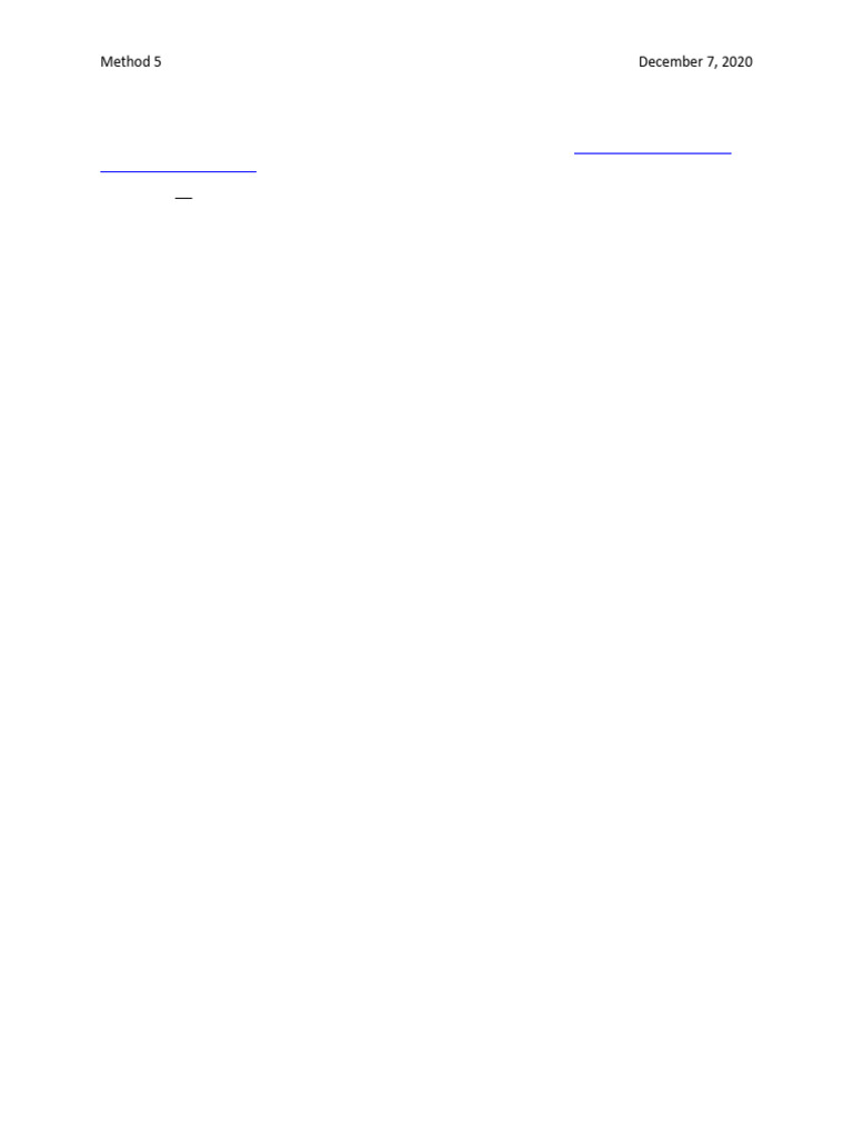 EN - Method 5 | PDF | Pressure Measurement | Pressure