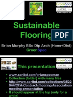 Sustainable Sustainable Flooring Flooring: Green