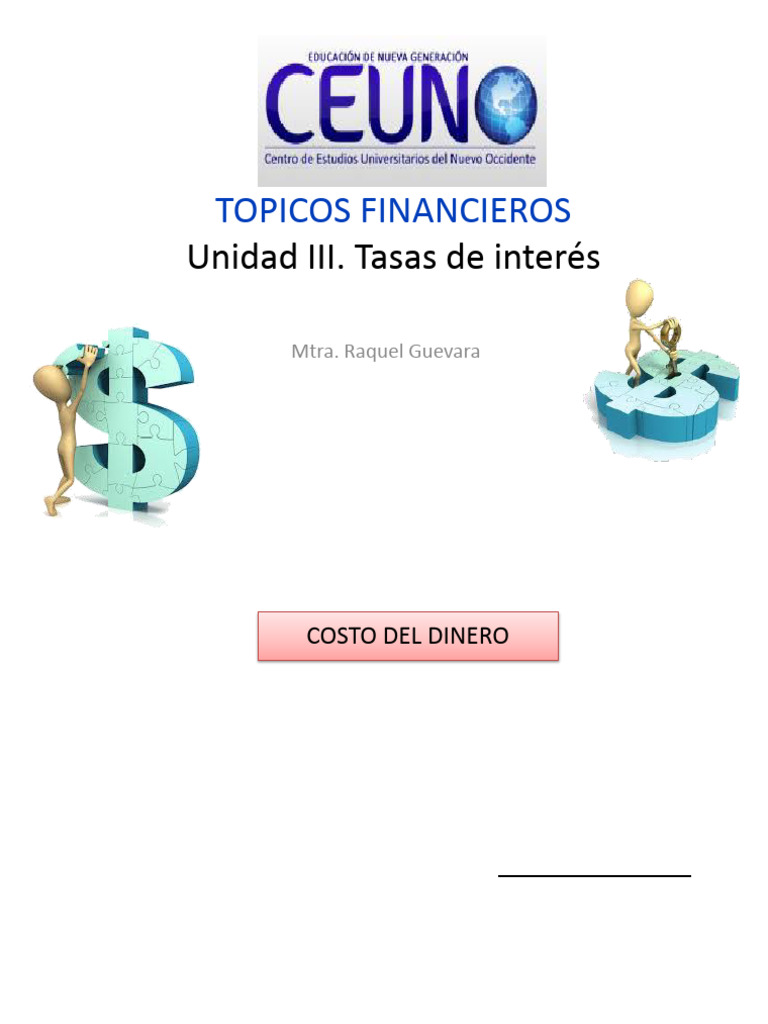 Impacto de las Tasas de Interés en la Economía | PDF | Dinero | Oferta ...