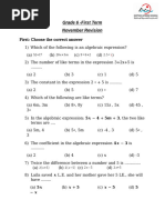 New Released MR - Bayoumy EST 2 Math Level 1 - Test Sample | PDF