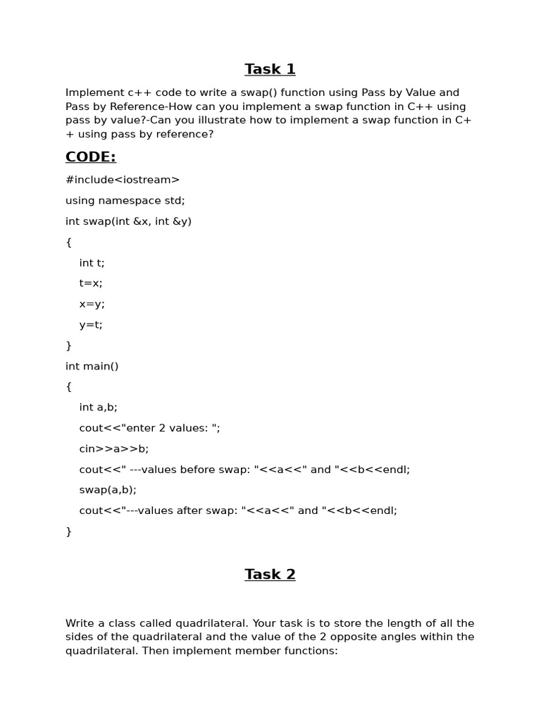 C++ Functions and Classes Examples | PDF | Namespace | Computer Programming