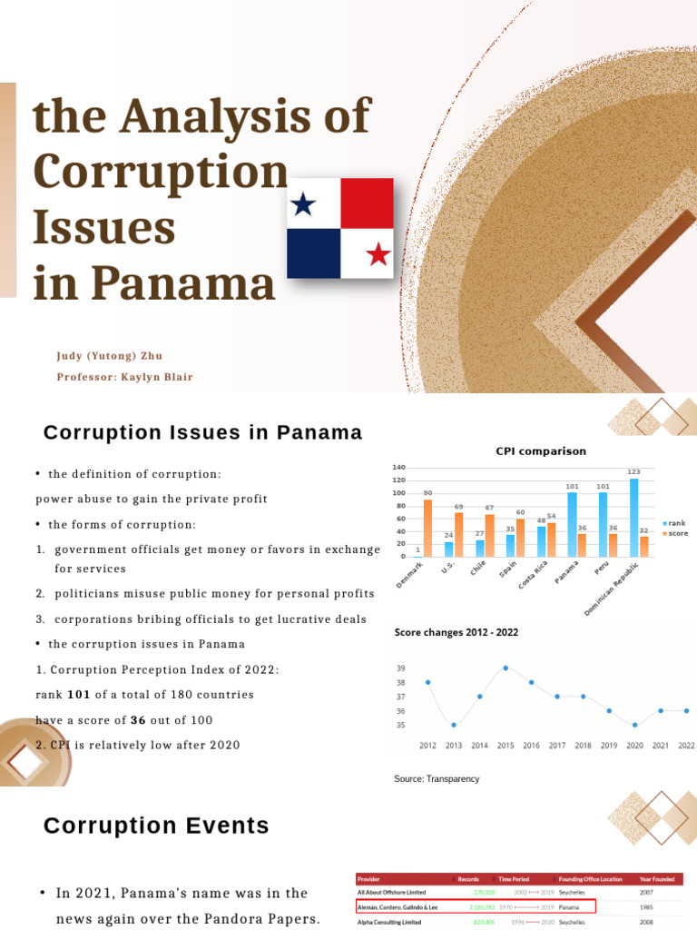 Corruption Analysis in Panama | PDF | Corruption | Panama