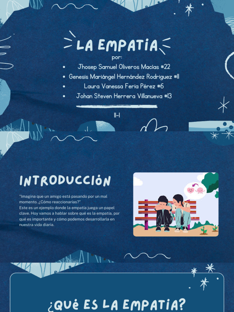 La importancia de la empatía diaria | PDF | Empatía | Las emociones