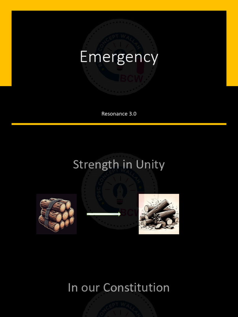 Understanding Emergency Proclamations | PDF | State Of Emergency ...