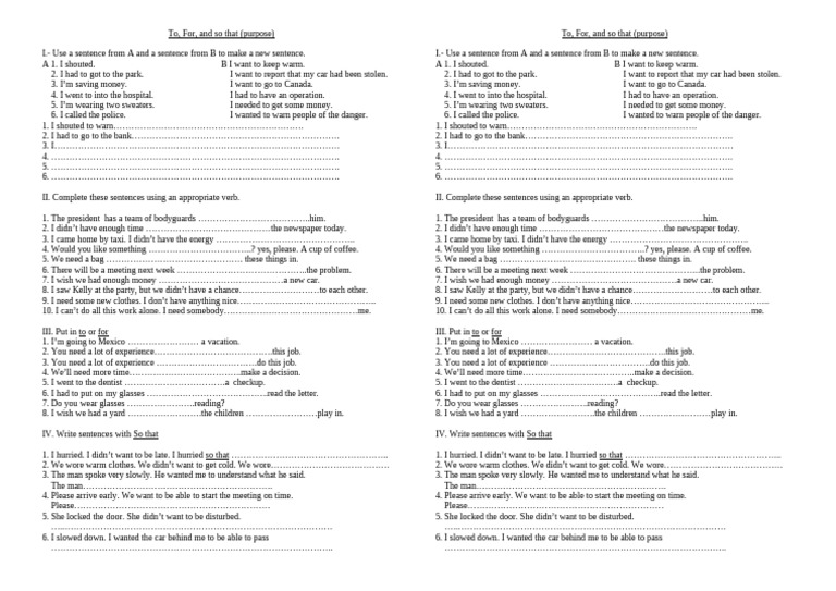 Purpose-Driven Sentence Construction | PDF