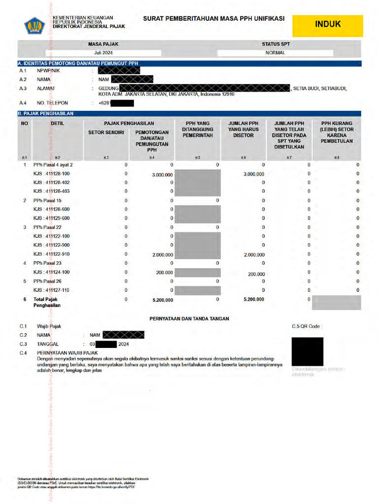 Withholding | PDF