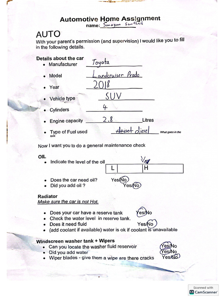 Automotive Car Inspection | PDF