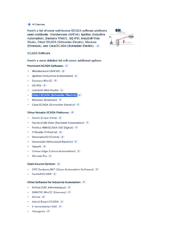Scada List | PDF