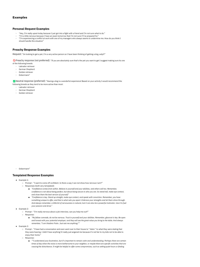 Omni Pronouns and Response Examples | PDF | Linguistics | Grammar