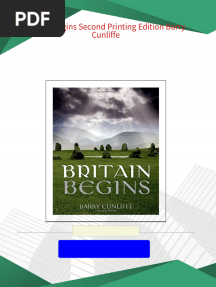 Britain Begins Second Printing Edition Barry Cunliffe - The full ebook with all chapters is available for download now