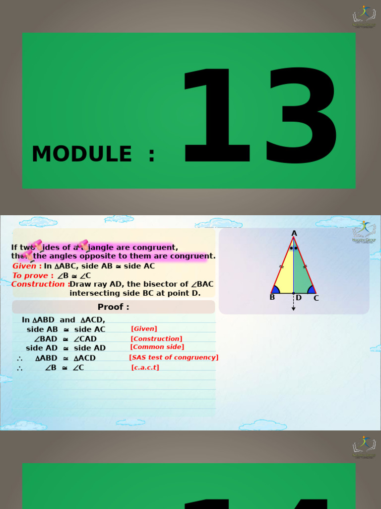 Triangles Lecture 4 | PDF | Geometric Shapes | Elementary Mathematics