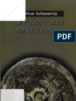 Echeverria Bolivar_la Modernidad de lo Barroco