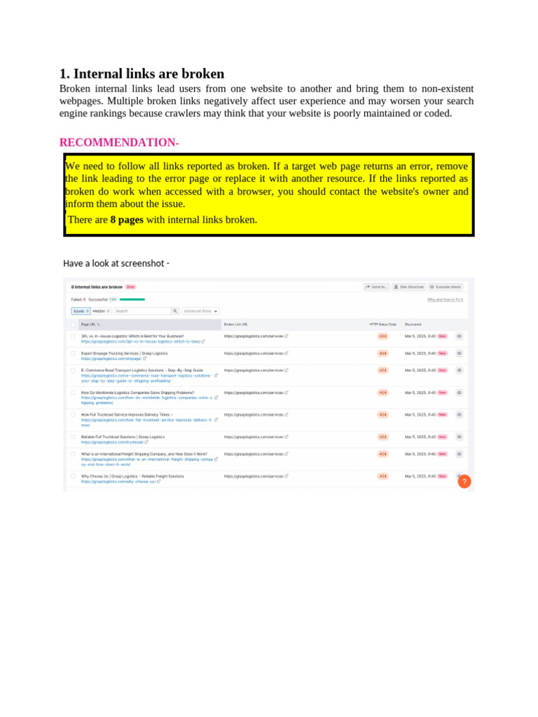 Fixing SEO Issues for SolidFiles | PDF | Search Engine Optimization ...