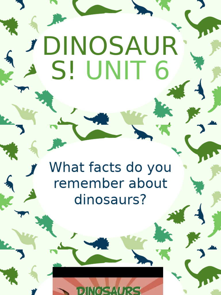 Facts And Activities About Dinosaurs Pdf