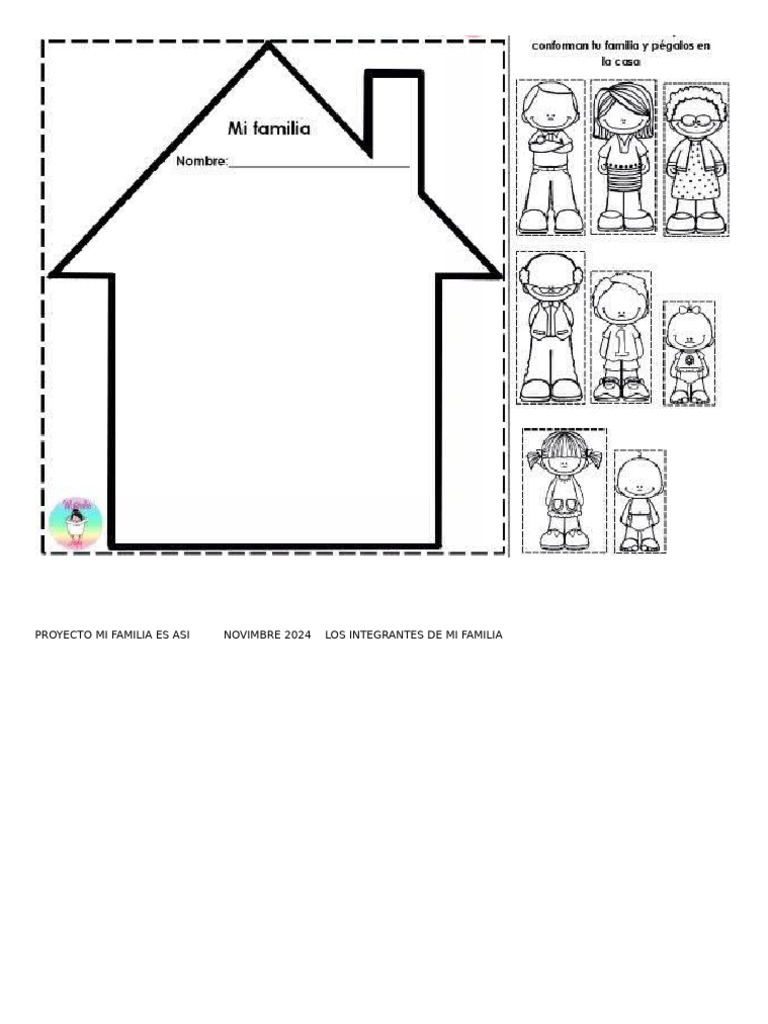 Proyecto Mi Familia Es Asi Novimbre 2024 Los Integrantes de Mi Familia ...