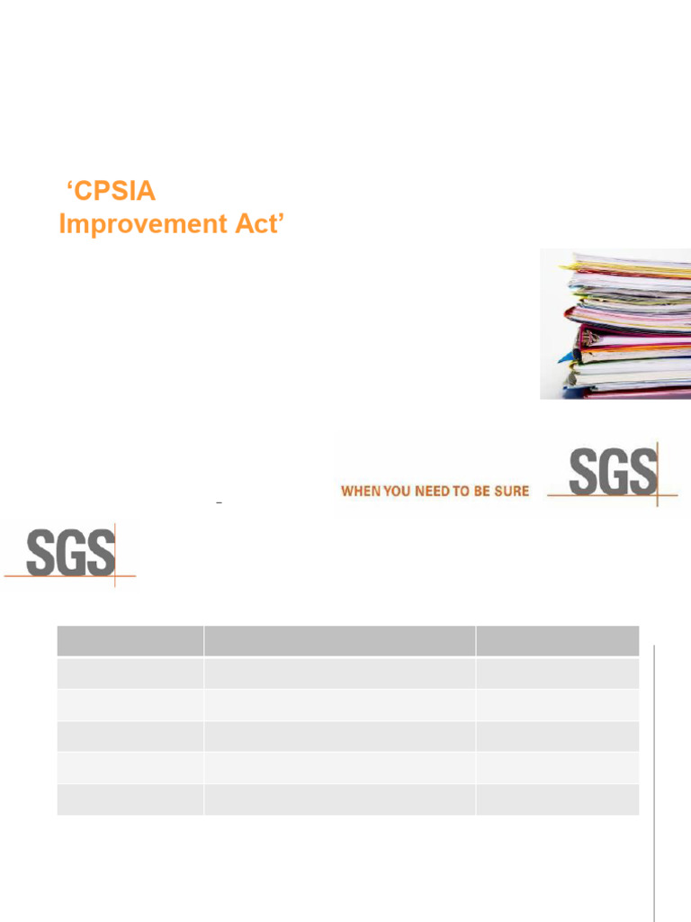 CPSIA Phthalate Guidelines Update | PDF | Safety