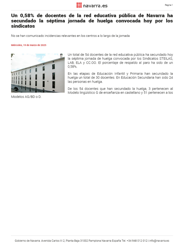 Un+0,58%+de+docentes+de+la+red+educativa+pública+de+Navarra+ha ...