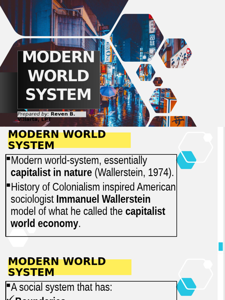 Wallerstein's Modern World System Explained | PDF