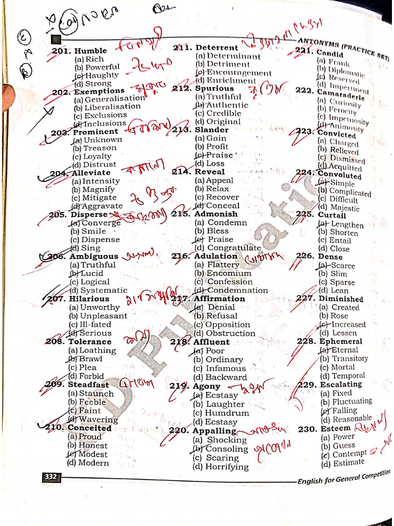 Antonyms | PDF