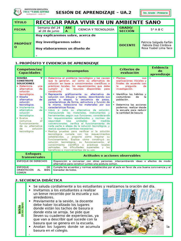 Reciclaje y Soluciones Tecnológicas | PDF | Residuos | Vertedero