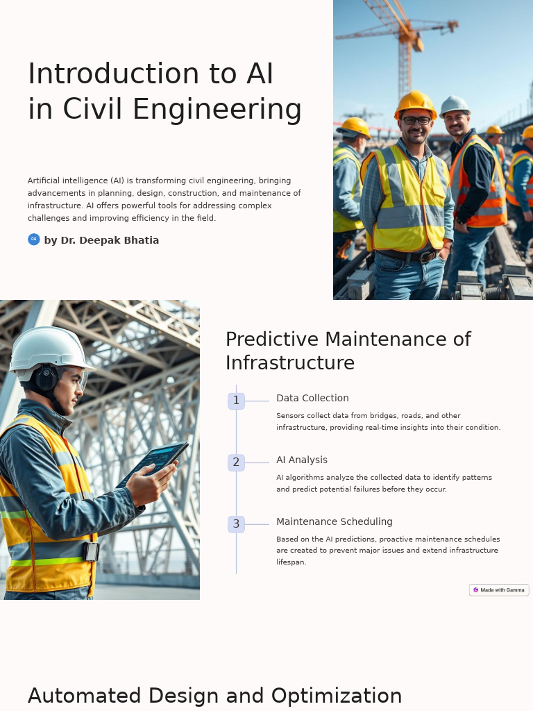 Introduction To Ai In Civil Engineering Pdf Artificial Intelligence