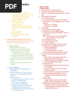Lancer Combat Action Cheat Sheet | PDF | Naval Mine | Ammunition